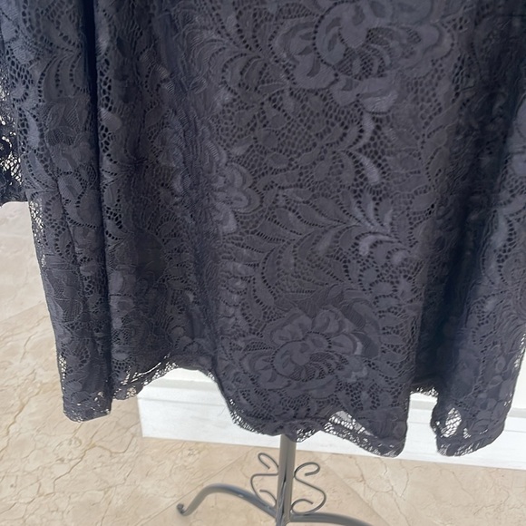 NWT LUV BETSEY BLACK LACE MINI - Picture 7 of 9